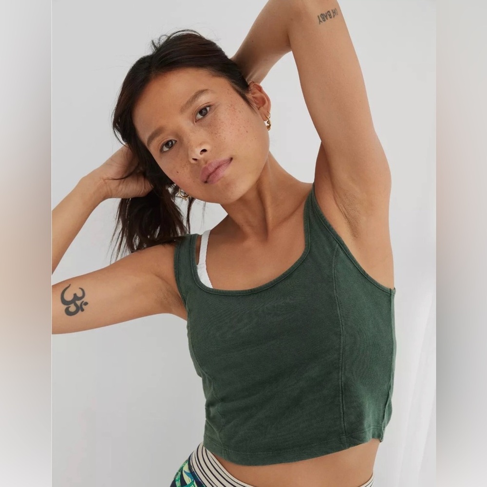 5/$20 Aerie Corset Crop Tank S
